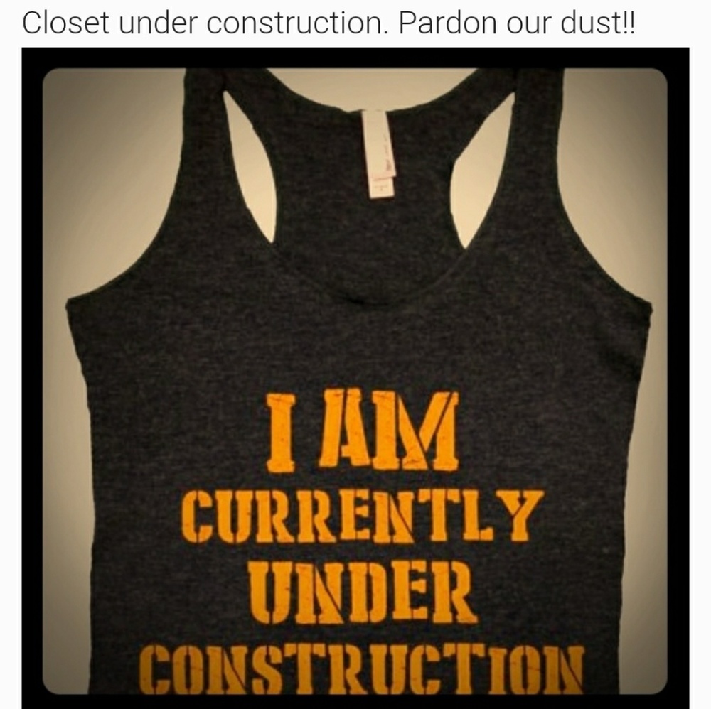 Closet under construction